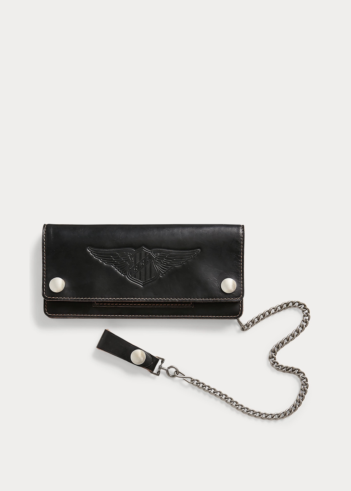 Leather Chain Wallet - 1
