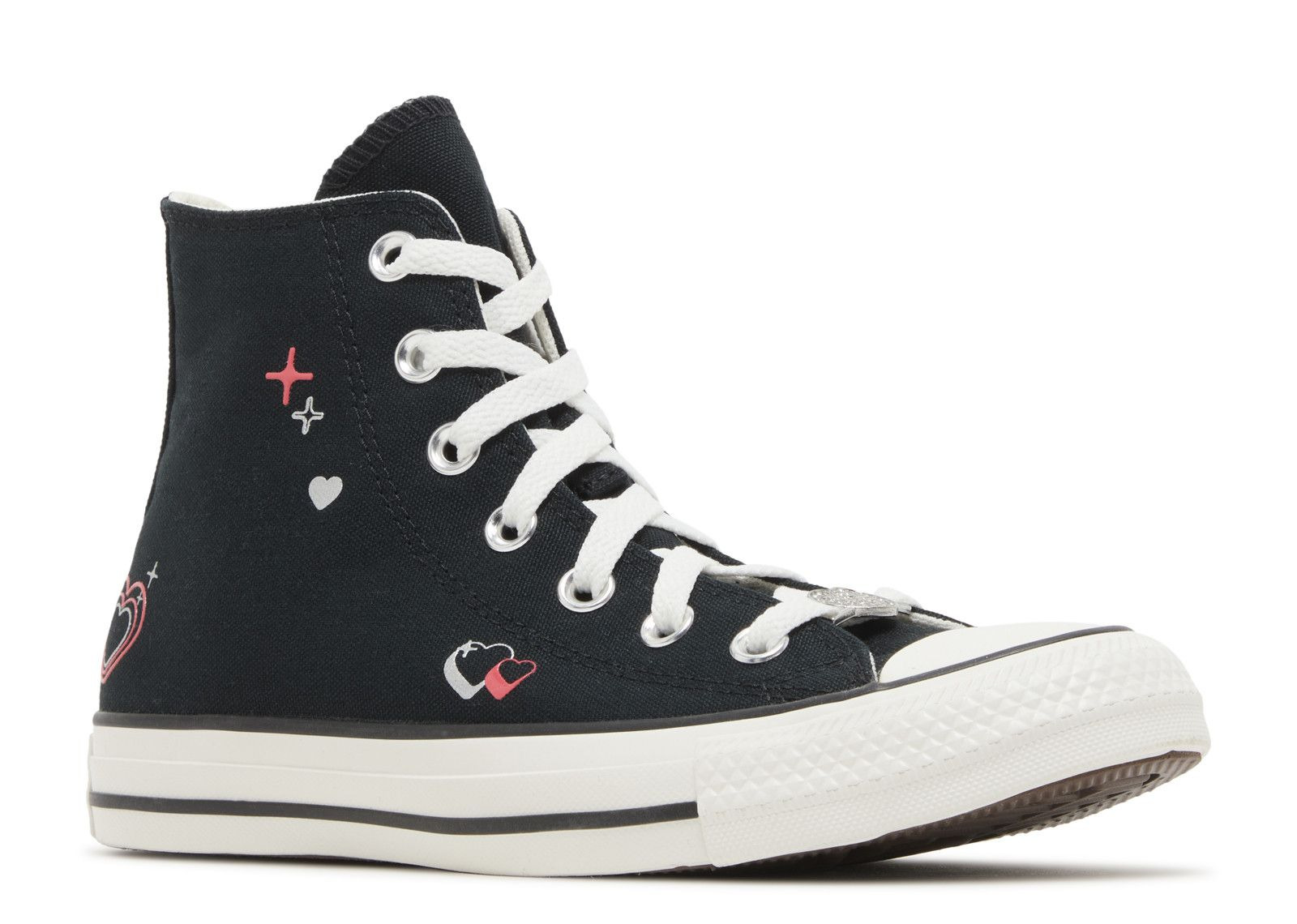 WMNS CHUCK TAYLOR ALL STAR HIGH 'Y2K HEART - BLACK' - 2