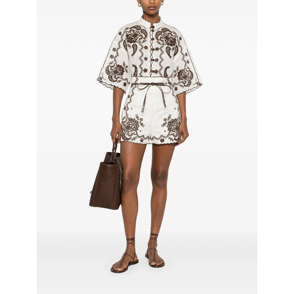 Zimmermann Neutrals Tops - Shirts Women - 3