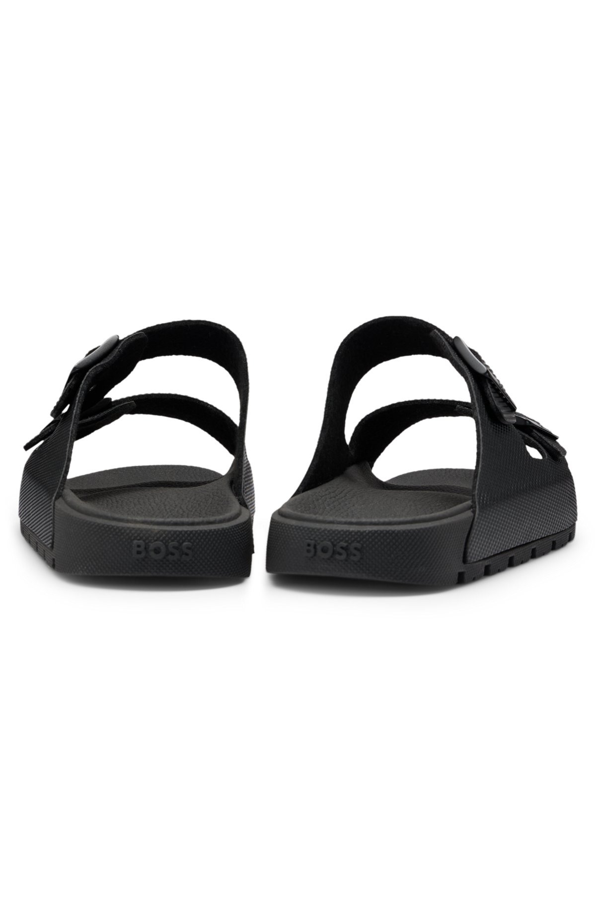 ALL-GENDER TWIN-STRAP SANDALS WITH STRUCTURED UPPERS - 5