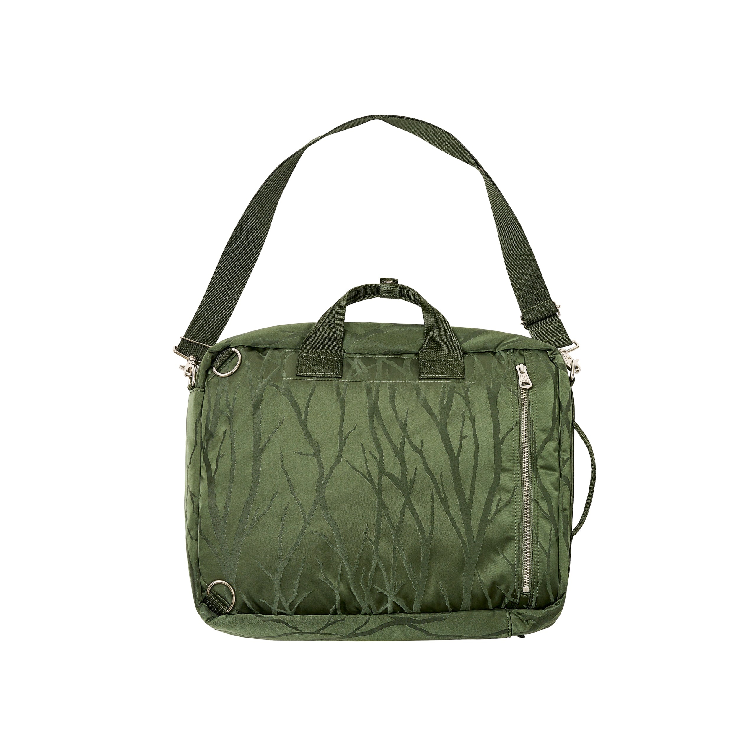 PALACE PORTER 3 WAY BRIEFCASE OLIVE / JACQUARD - 3