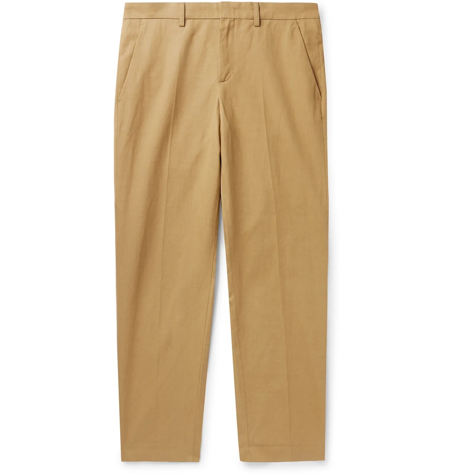 Raphael Slim-Fit Cotton and Linen-Blend Twill Chinos - 6