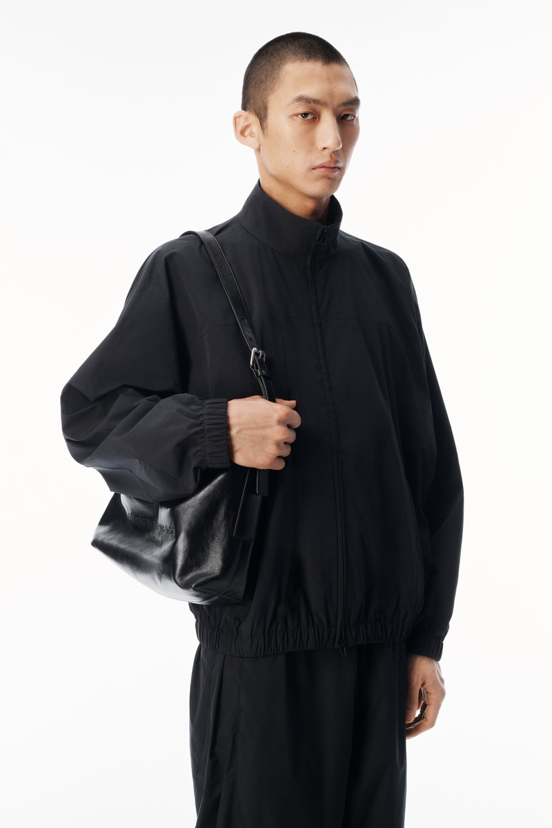 Alexander Wang PERFORATED LOGO TRACK JACKET outlook