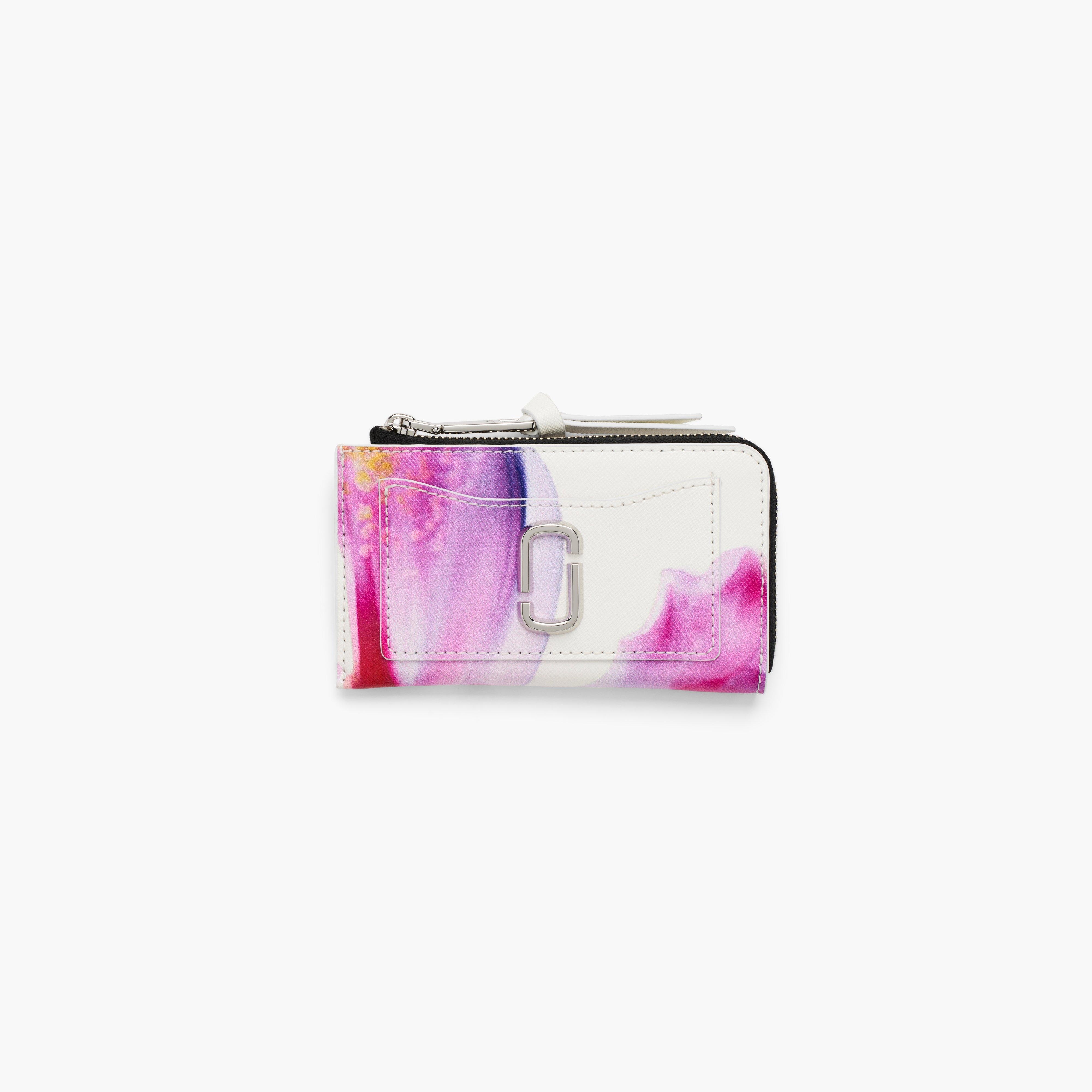 THE FUTURE FLORAL UTILITY SNAPSHOT TOP ZIP MULTI WALLET - 1