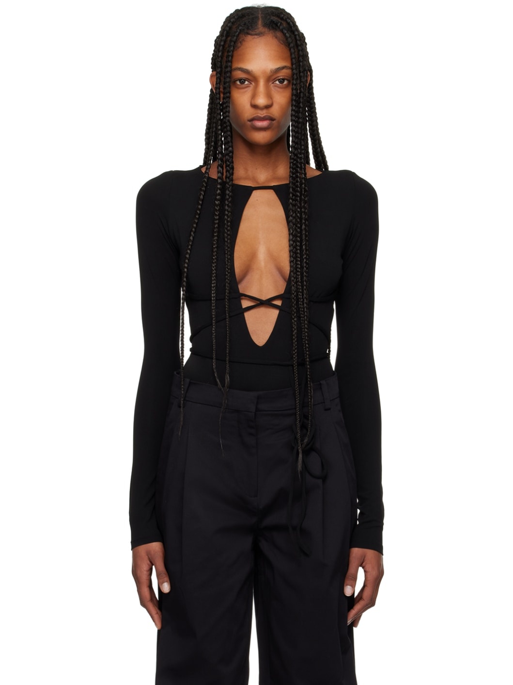 Black Jennifer Bodysuit - 1