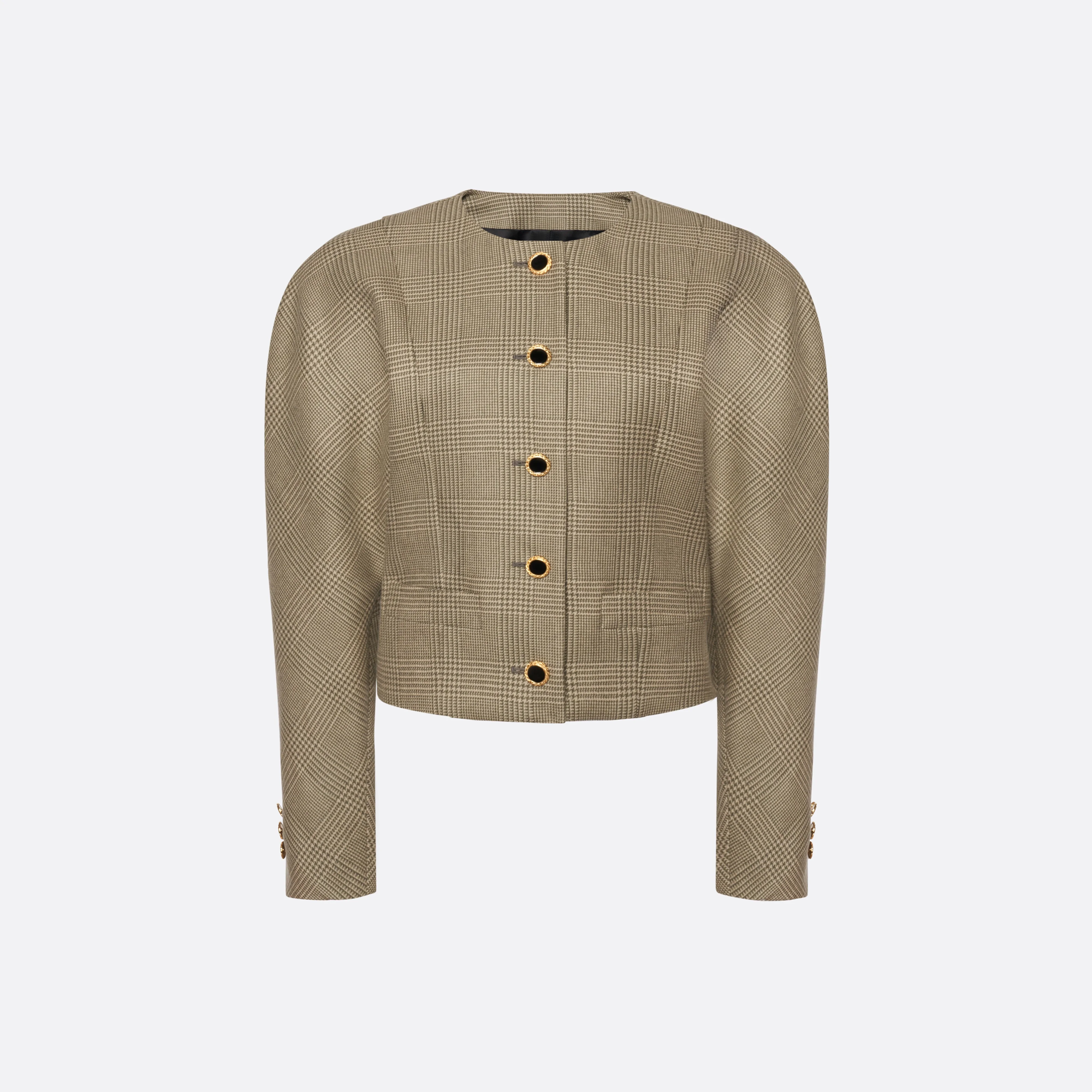PRINCE OF WALES WOOL JACKET - 1