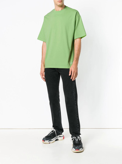 BALENCIAGA embroidered logo T-shirt outlook