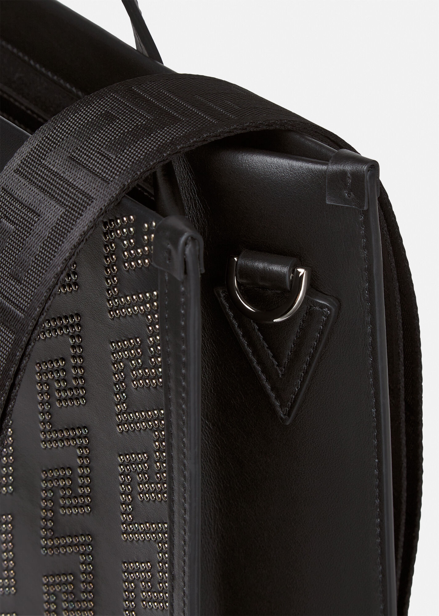 Studded Greca Tote Bag - 5