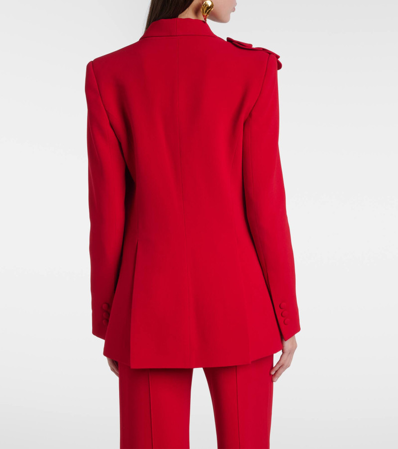 Floral-appliqué cady blazer 6