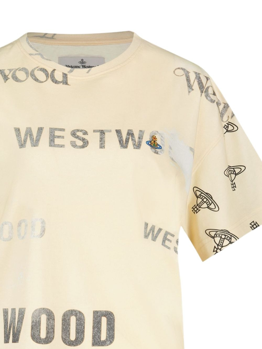 orb-logo cotton shirt - 3
