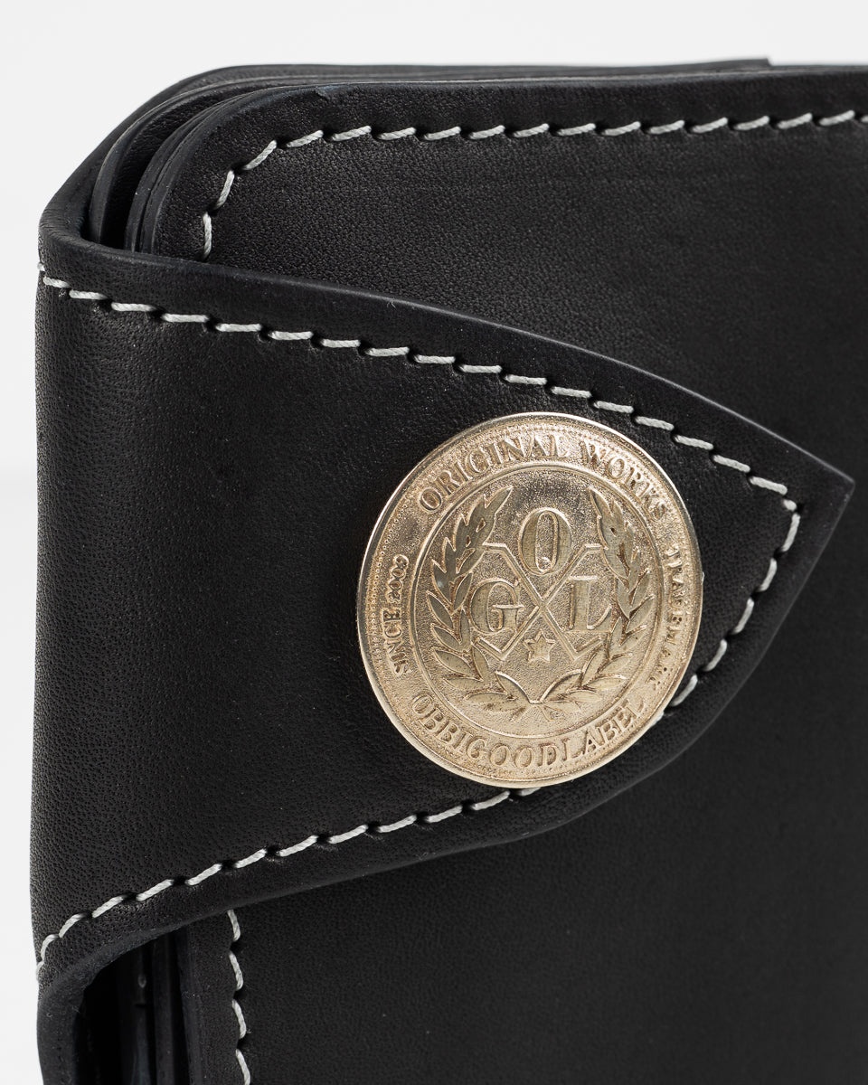 OGL BRAVE HORSEHIDE CONDOR MID WALLET - BLACK - 5