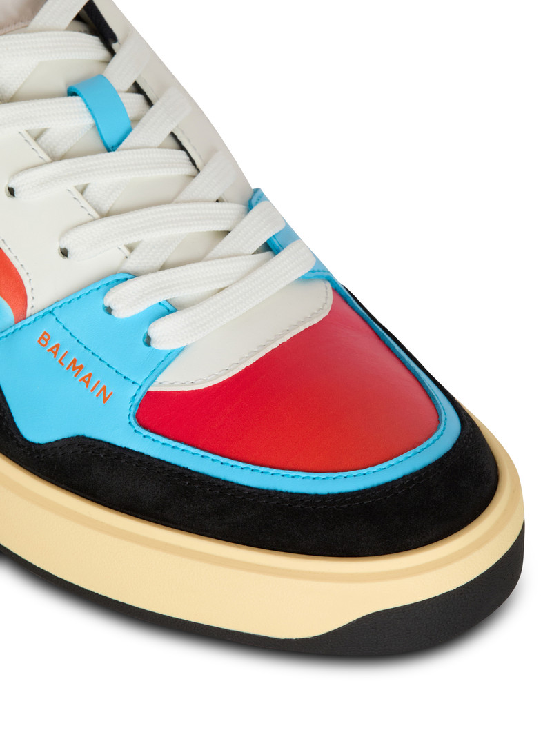 Calfskin B-Court Flip trainers with Prince Gyasi print 6