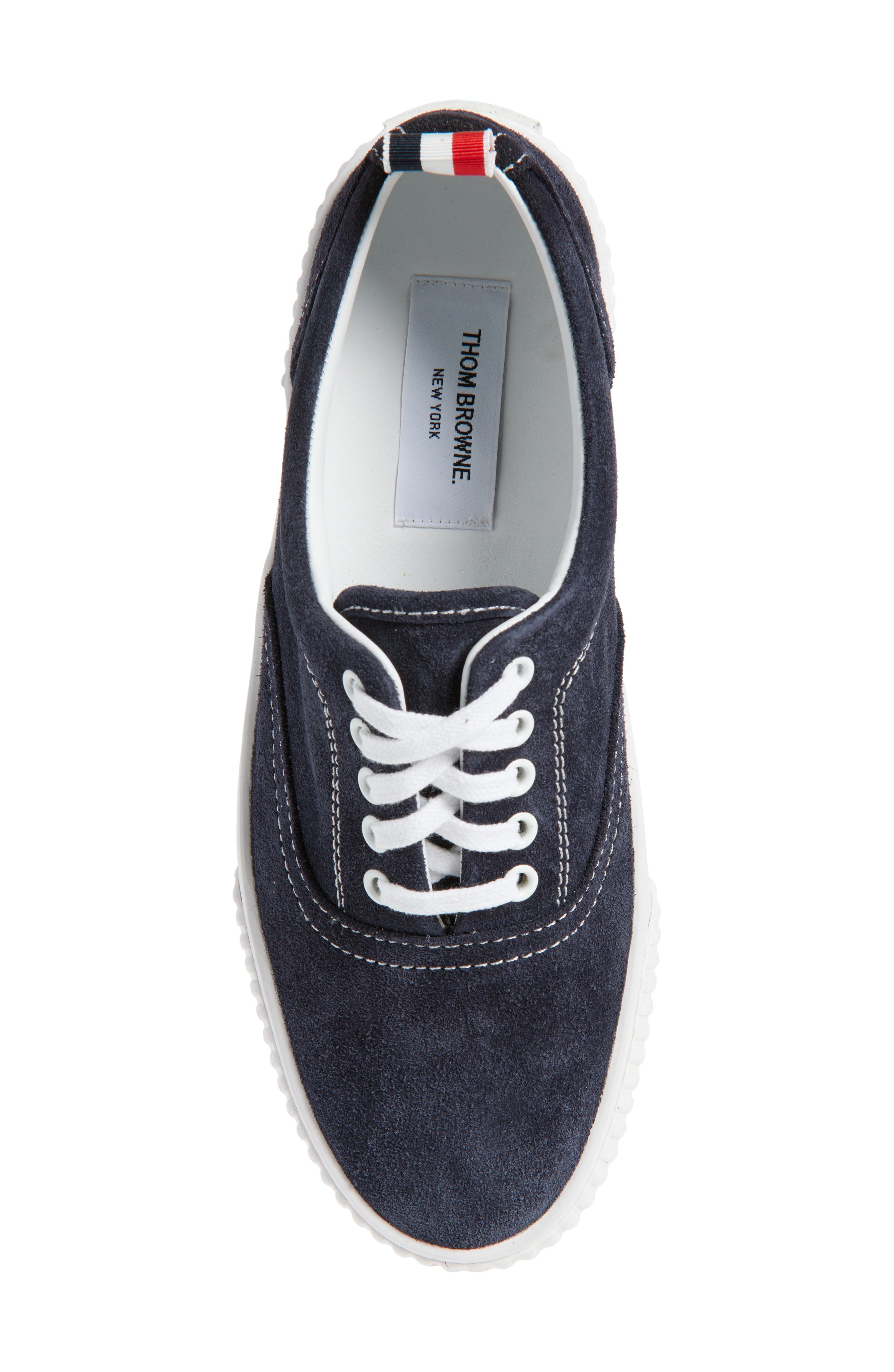Thom Browne Heritage Low Top Sneaker in Navy at Nordstrom - 5