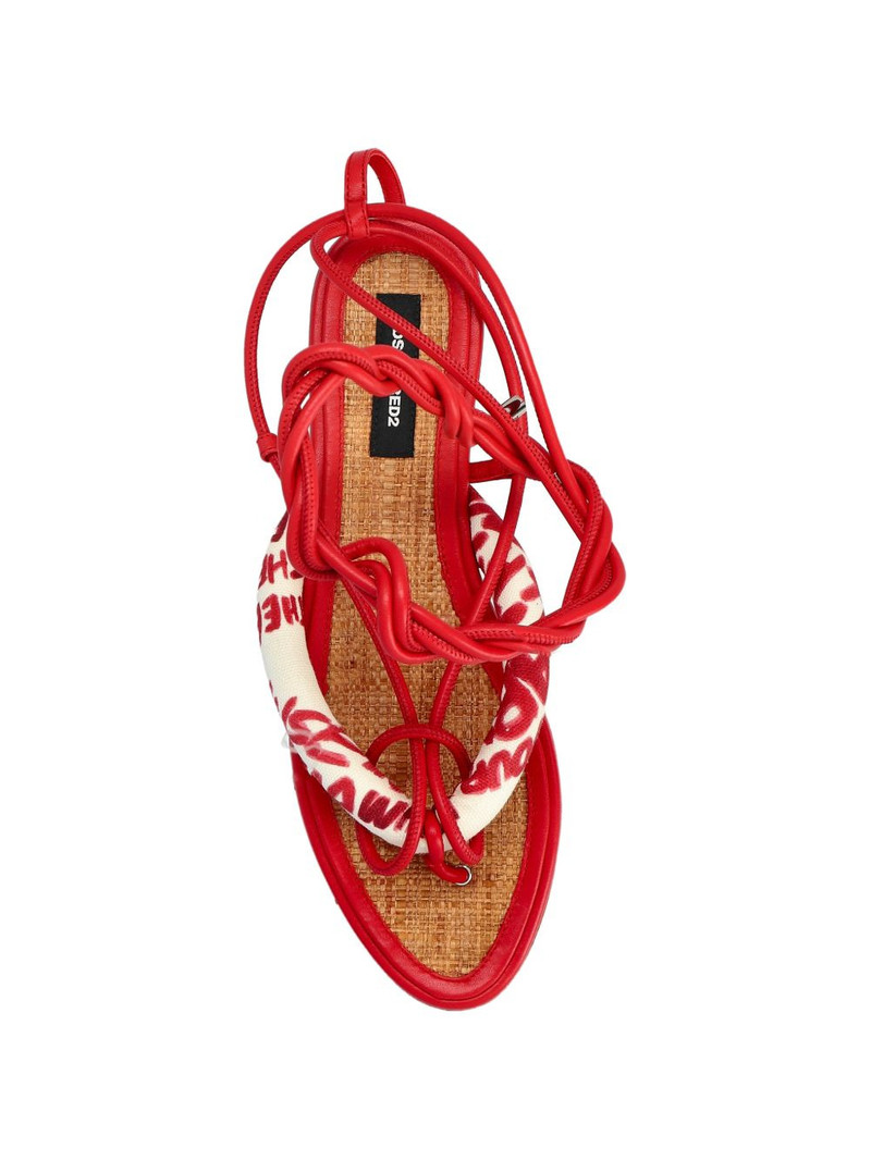 Rebel Hibiscus sandals 4