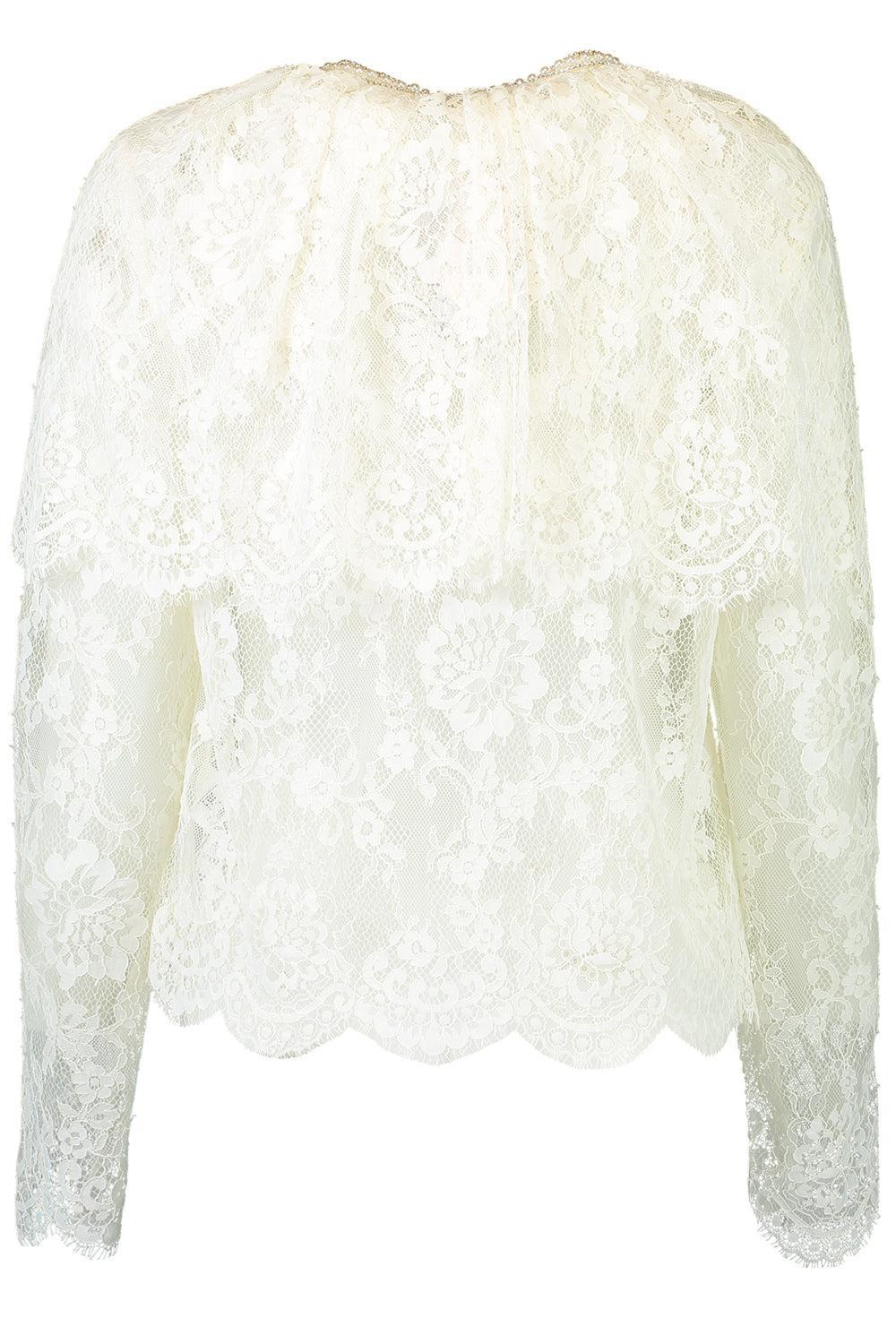 Long Sleeve Cape Top - 7