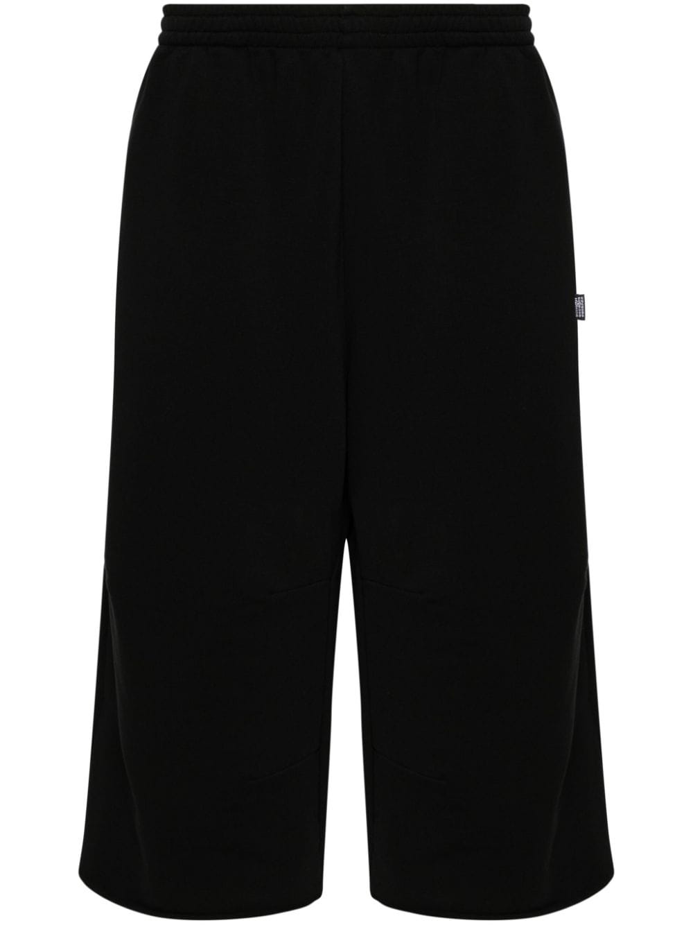 knee-length cotton bermuda shorts - 1