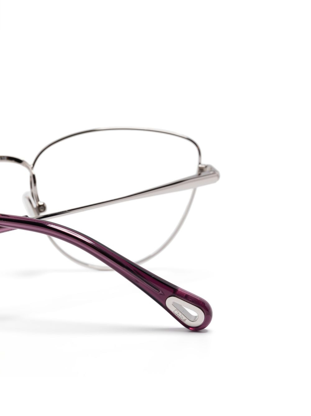 cat eye-frame glasses - 3