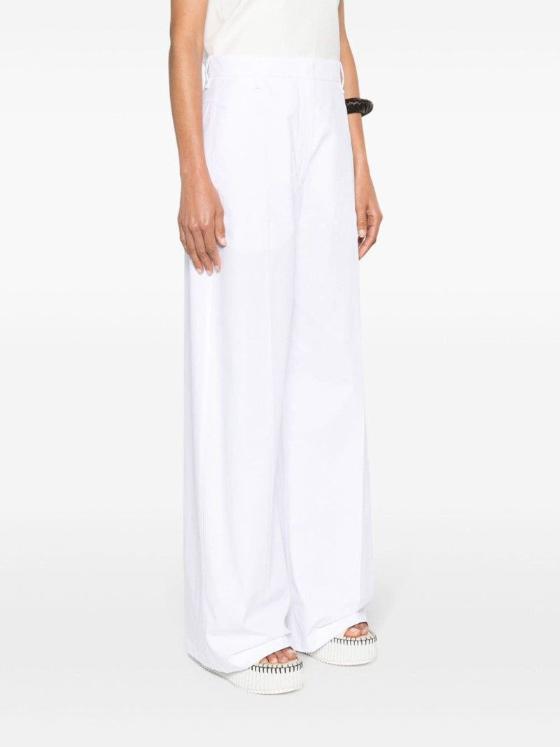 wide-leg cotton trousers 3