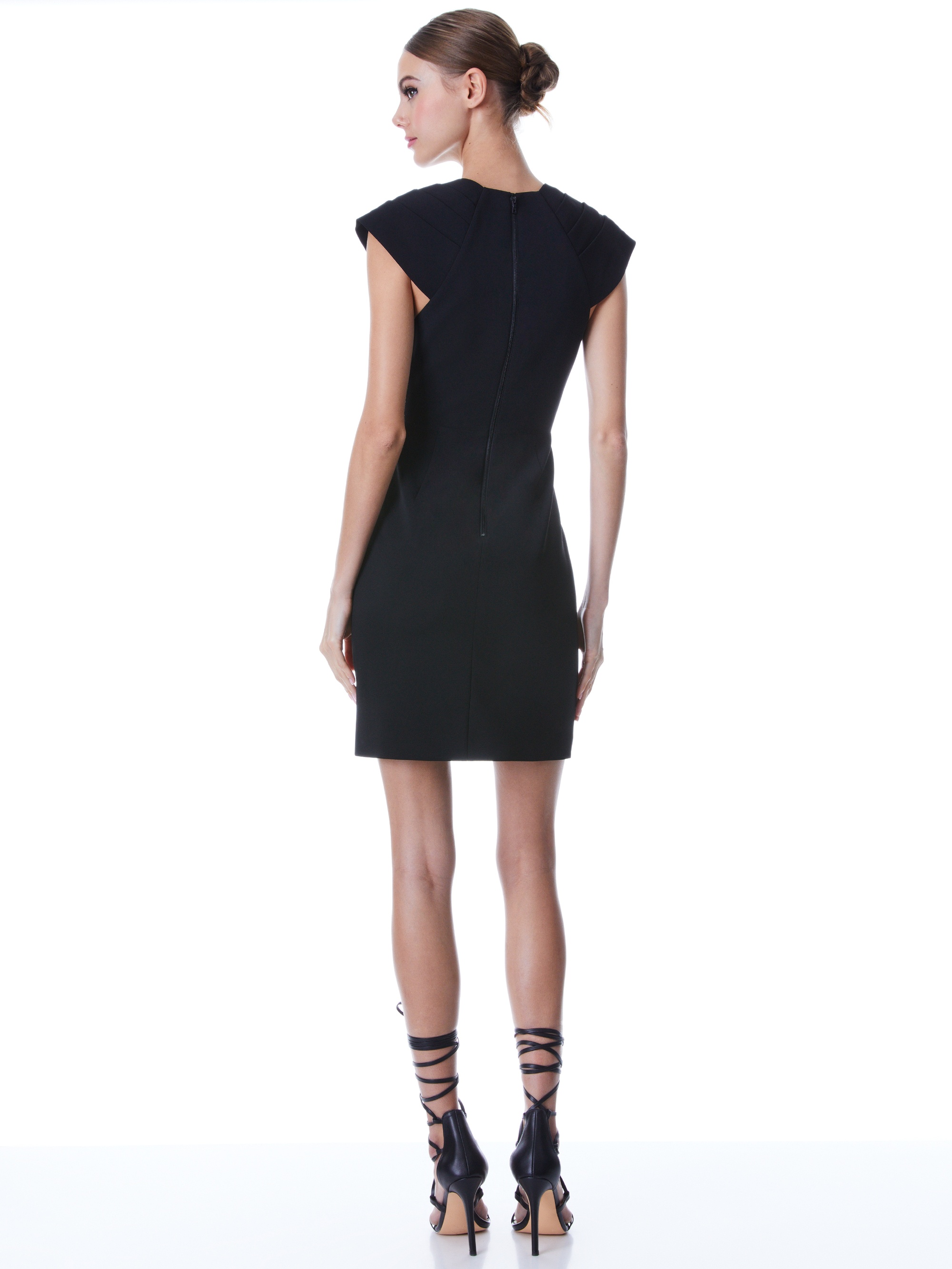 KIRO PLEATED SHOULDER DRESS - 3
