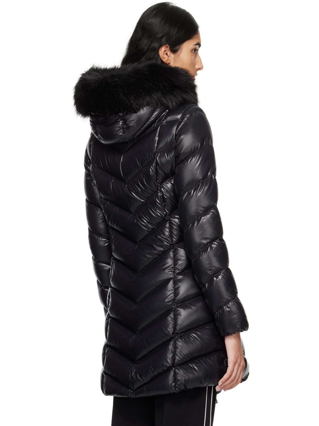 Black Fulmarus Down Coat - 3