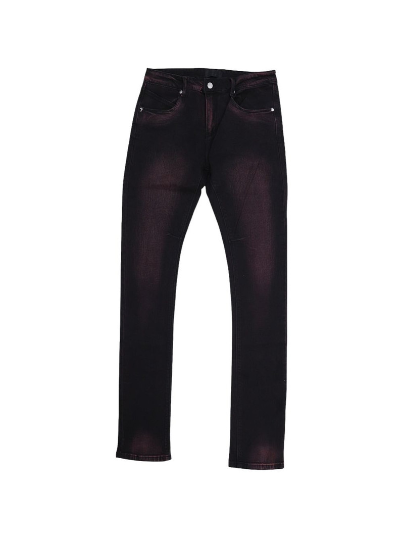 tapered denim jeans 1