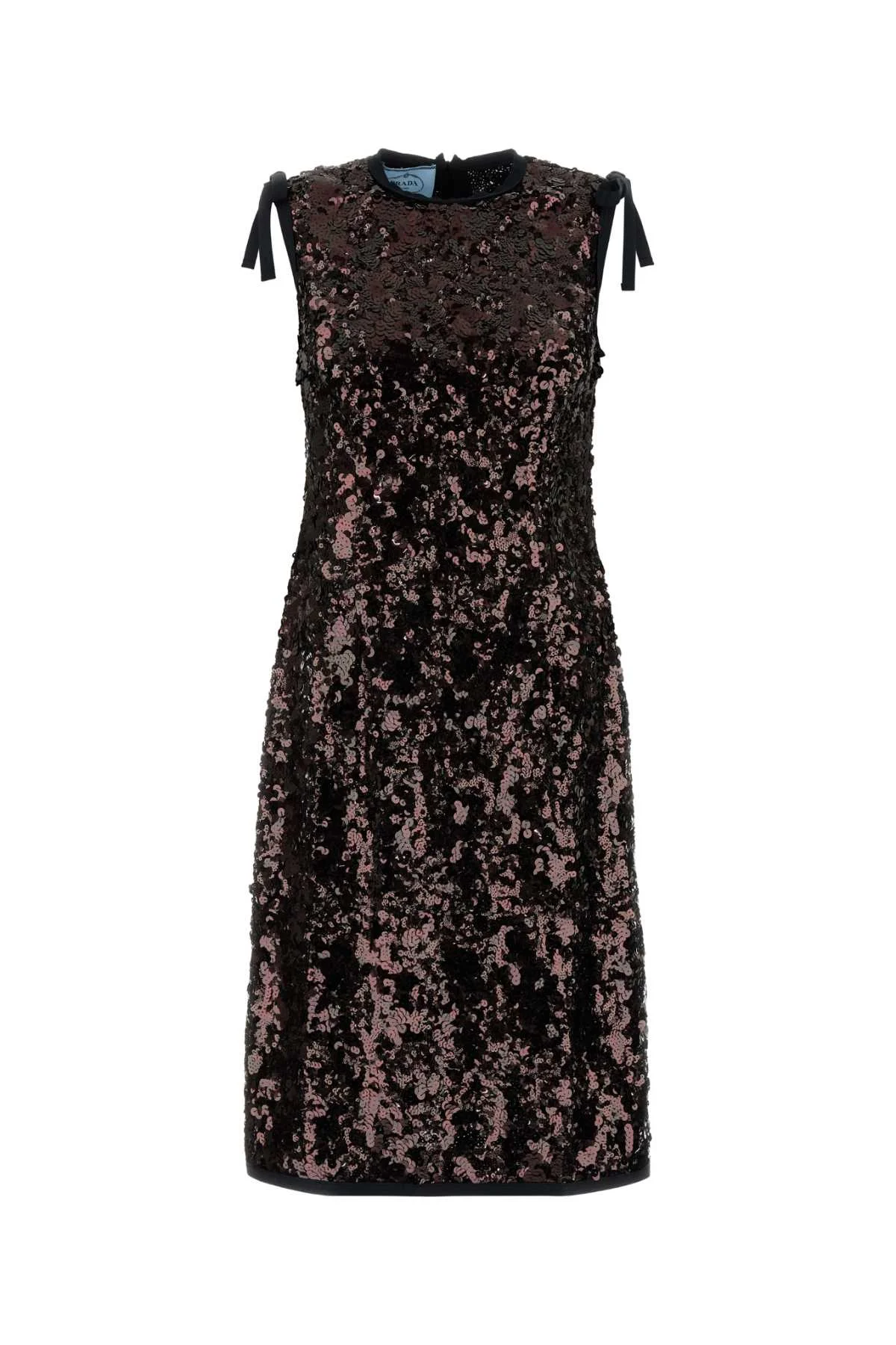 Prada Women Brown Sequins Dress - 1