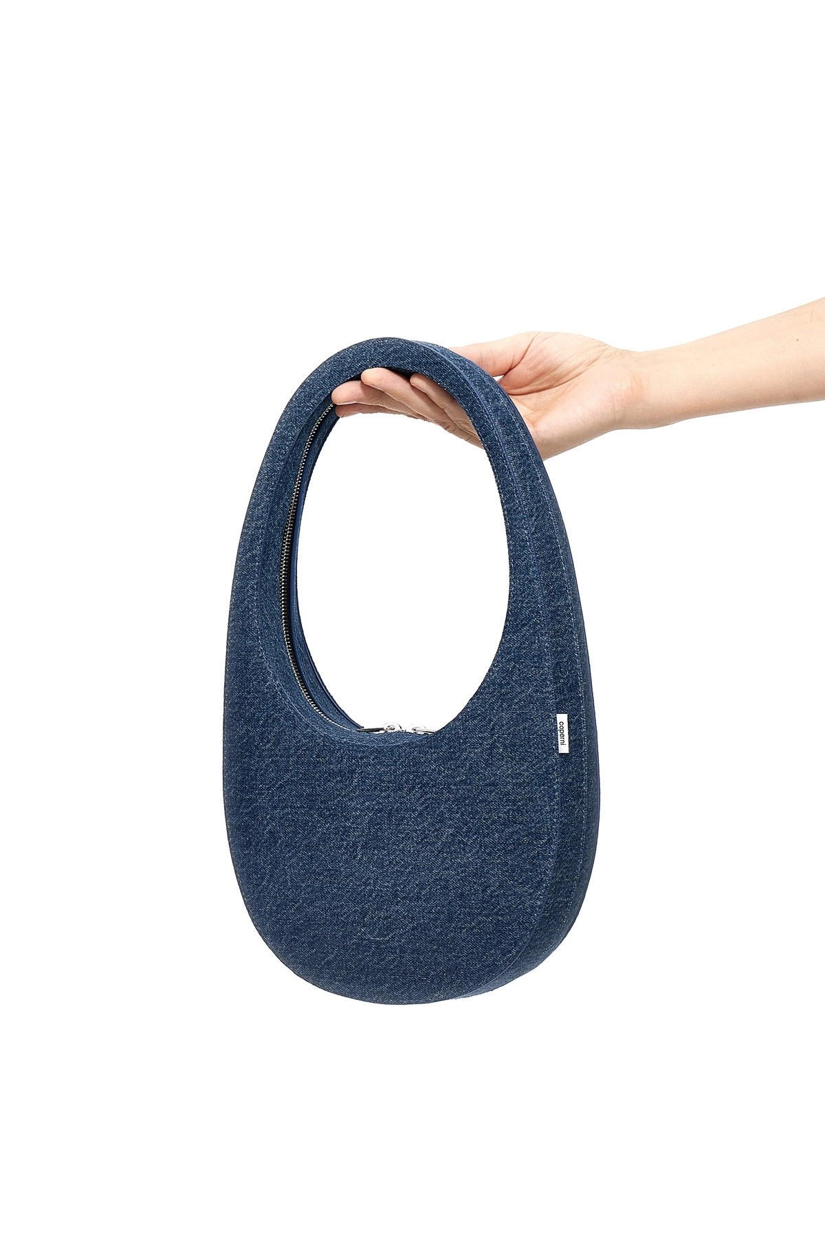 'Denim Swipe Bag' handbag - 2