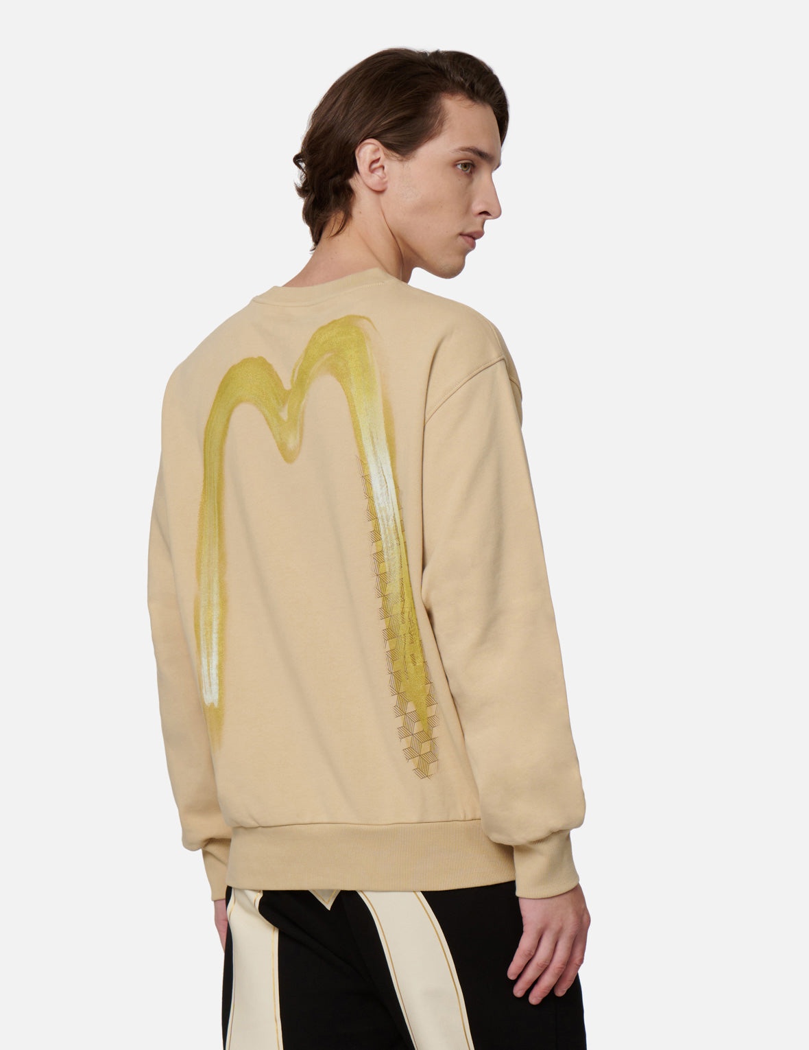 2-Layer Hand-brush Daicock Sweatshirt - 7