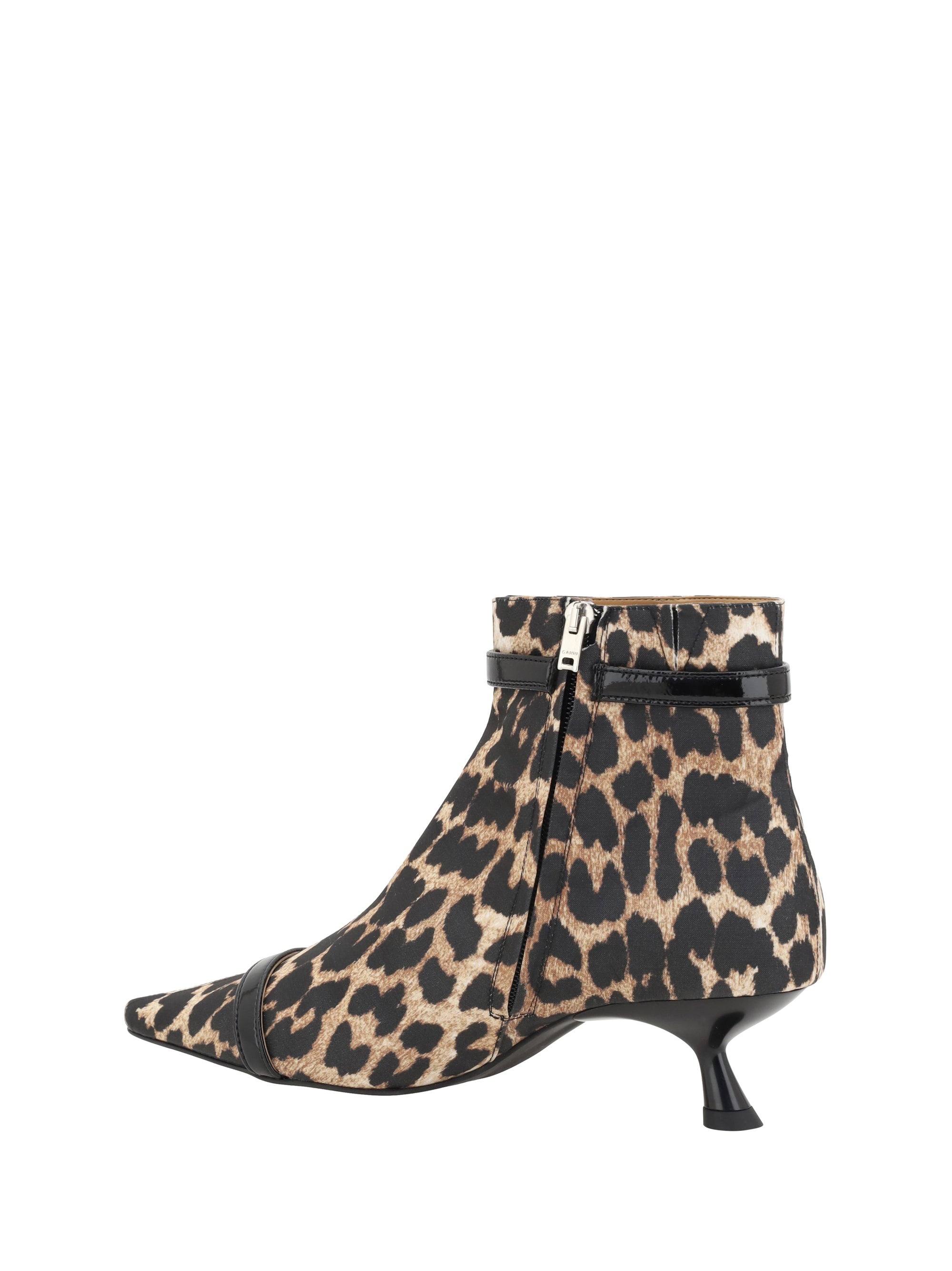 Ganni Women Eyelets Ankle Boots - 3