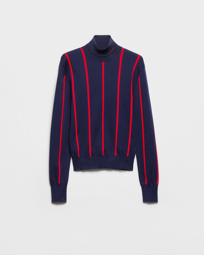 Cotton turtleneck sweater 1