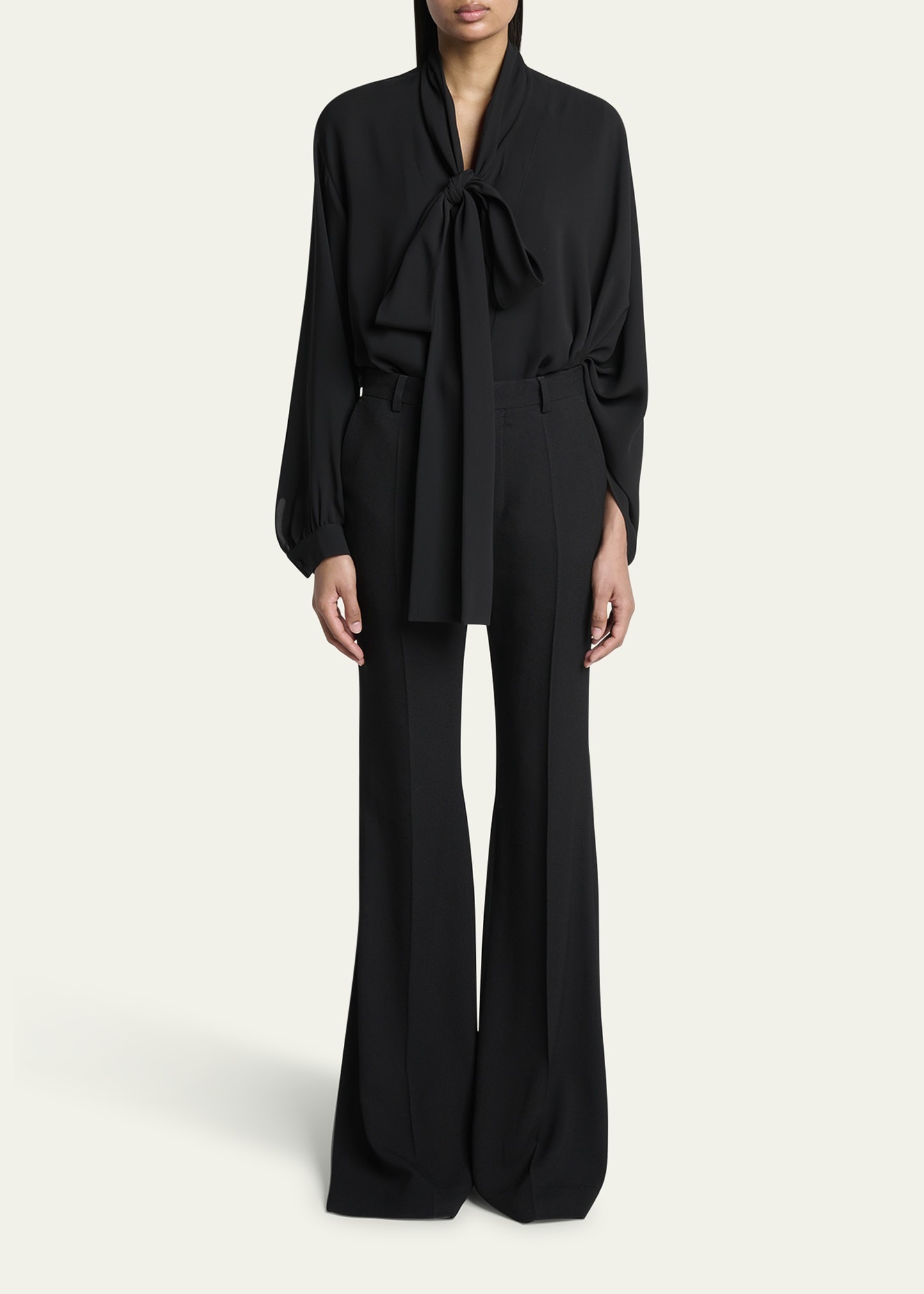 High-Rise Flare Pants - 2