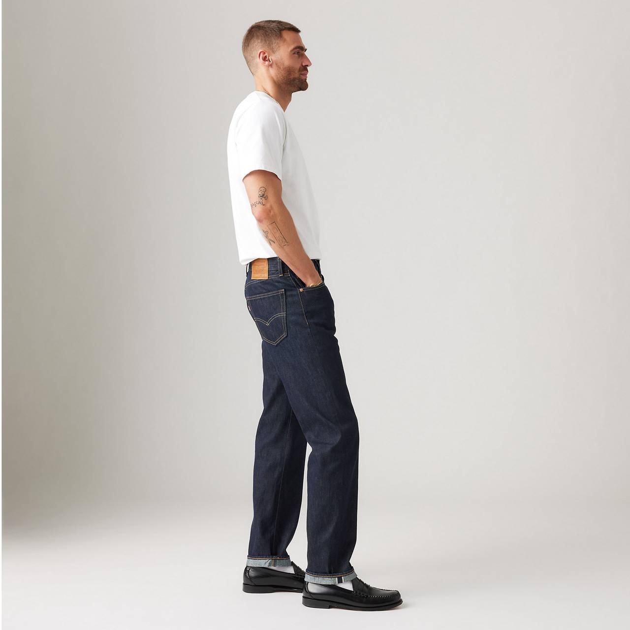 505™ REGULAR FIT SELVEDGE MEN'S JEANS - 6