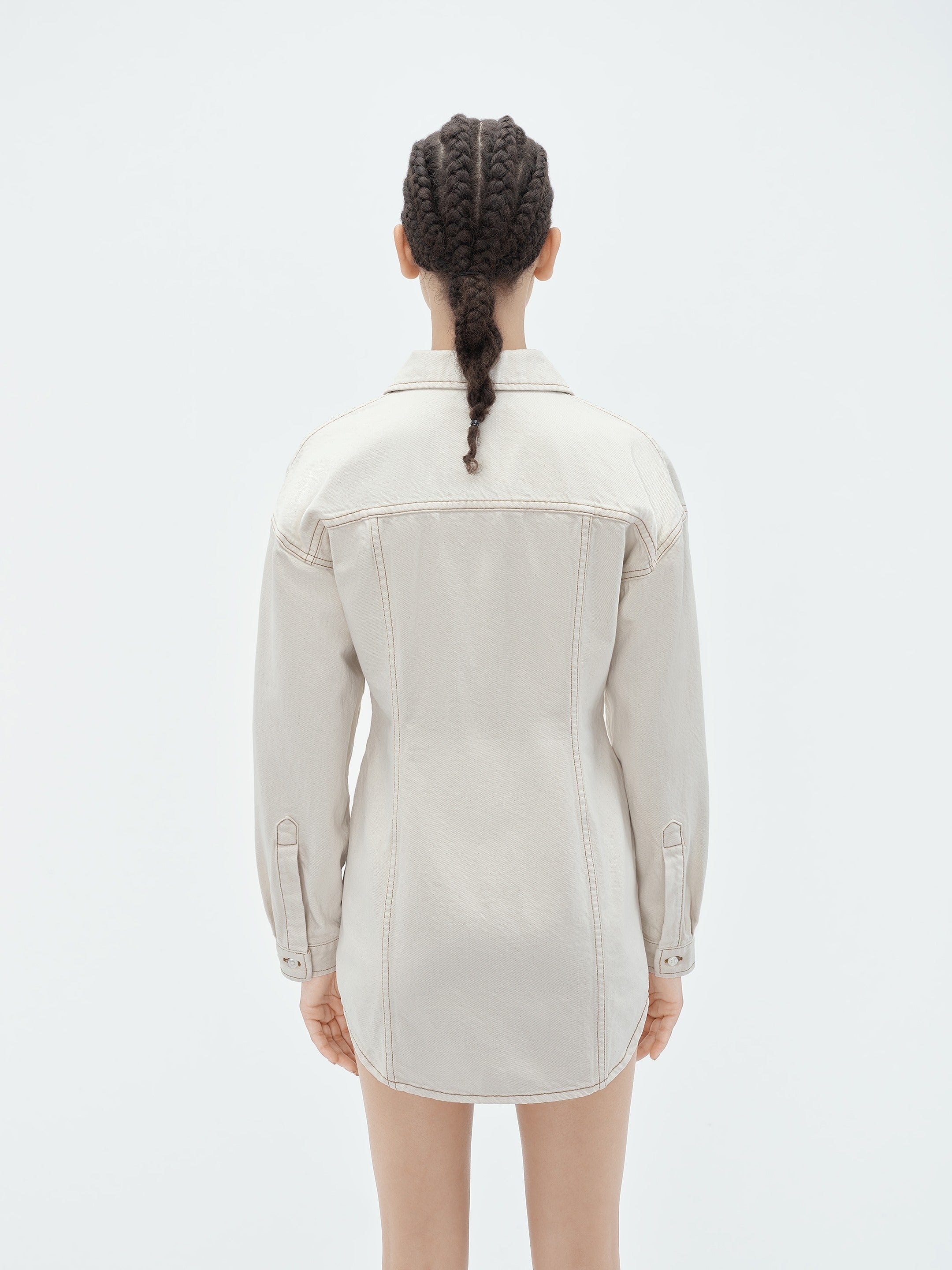 AMIRI SCRIPT SHIRT DRESS - 5
