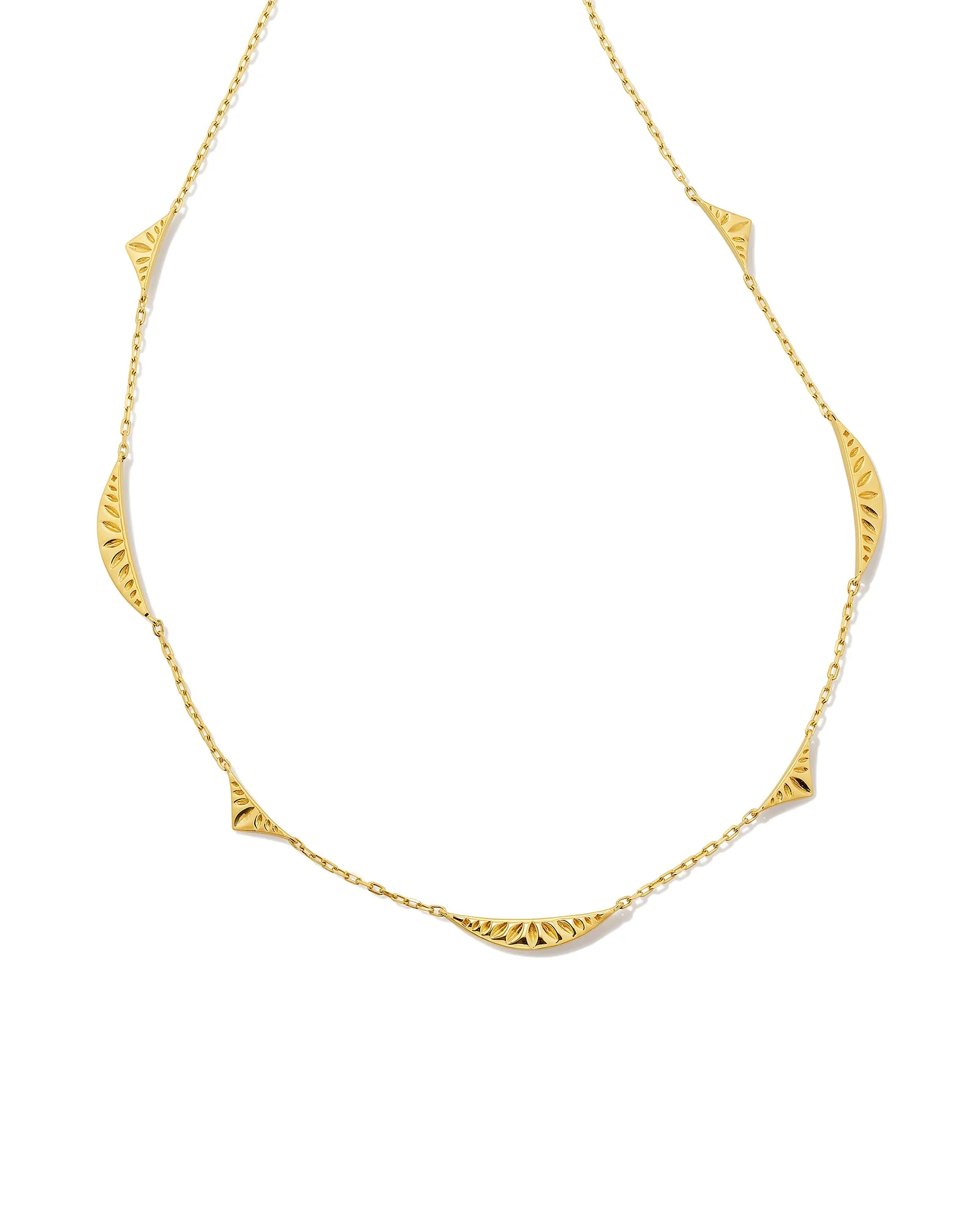 Sophee Strand Necklace in 18k Yellow Gold Vermeil - 1