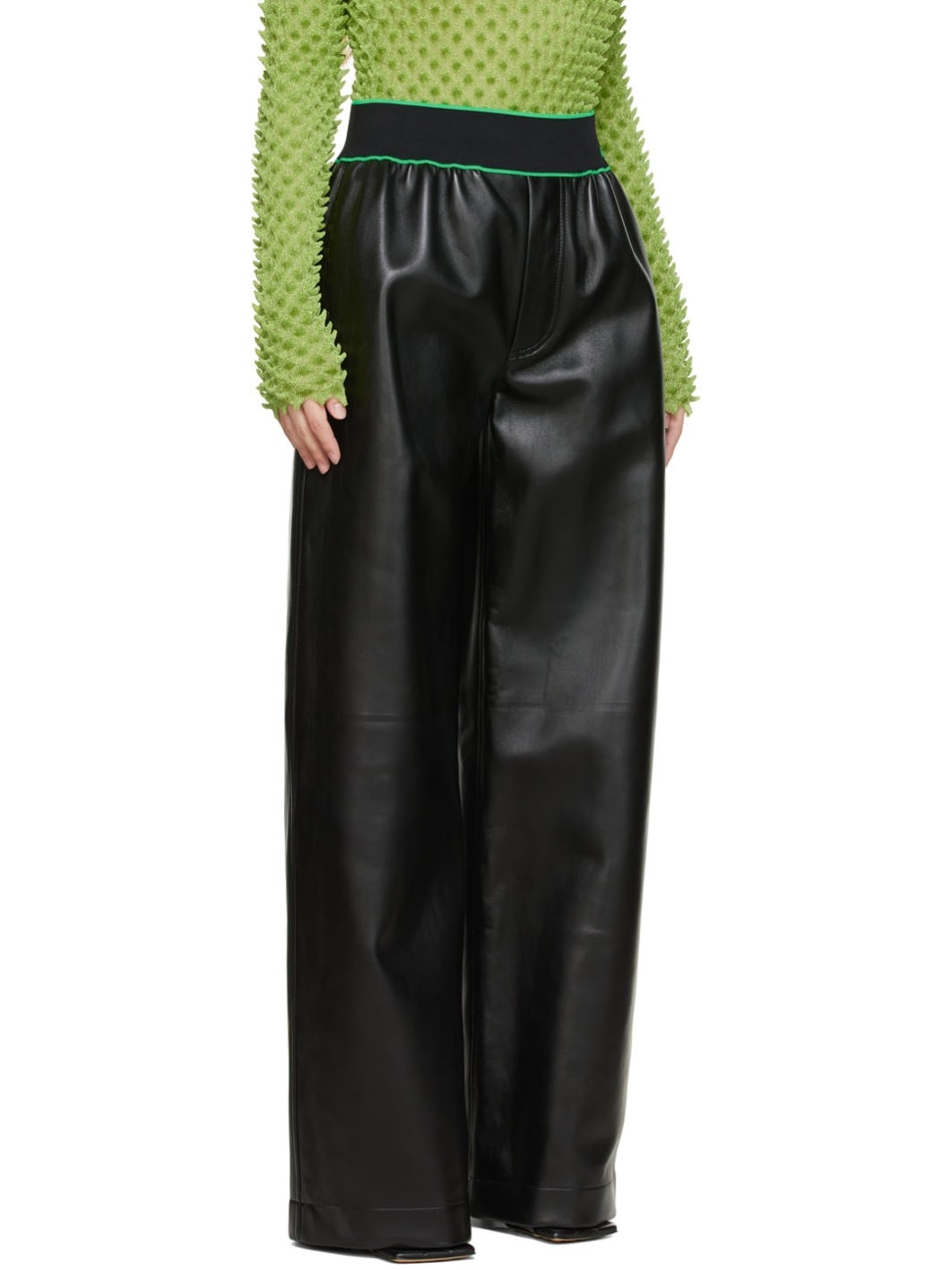 Black Leather Trousers - 2