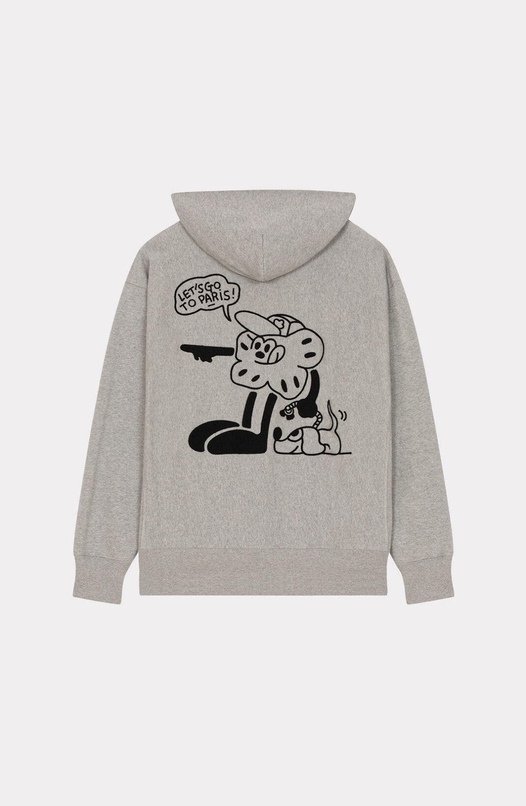 KENZO 'BOKE Boy Travels' hooded oversized sweatshirt