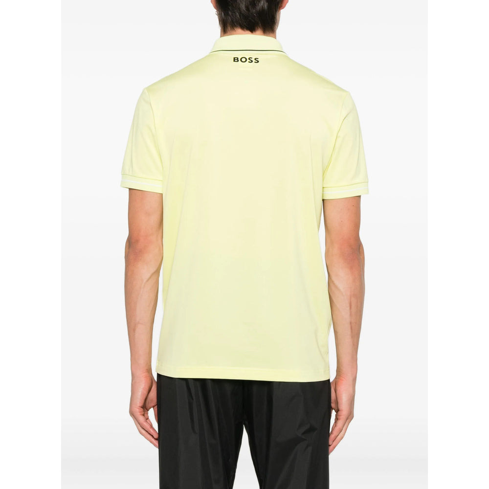 Boss Yellow Polo Shirts Men - 3