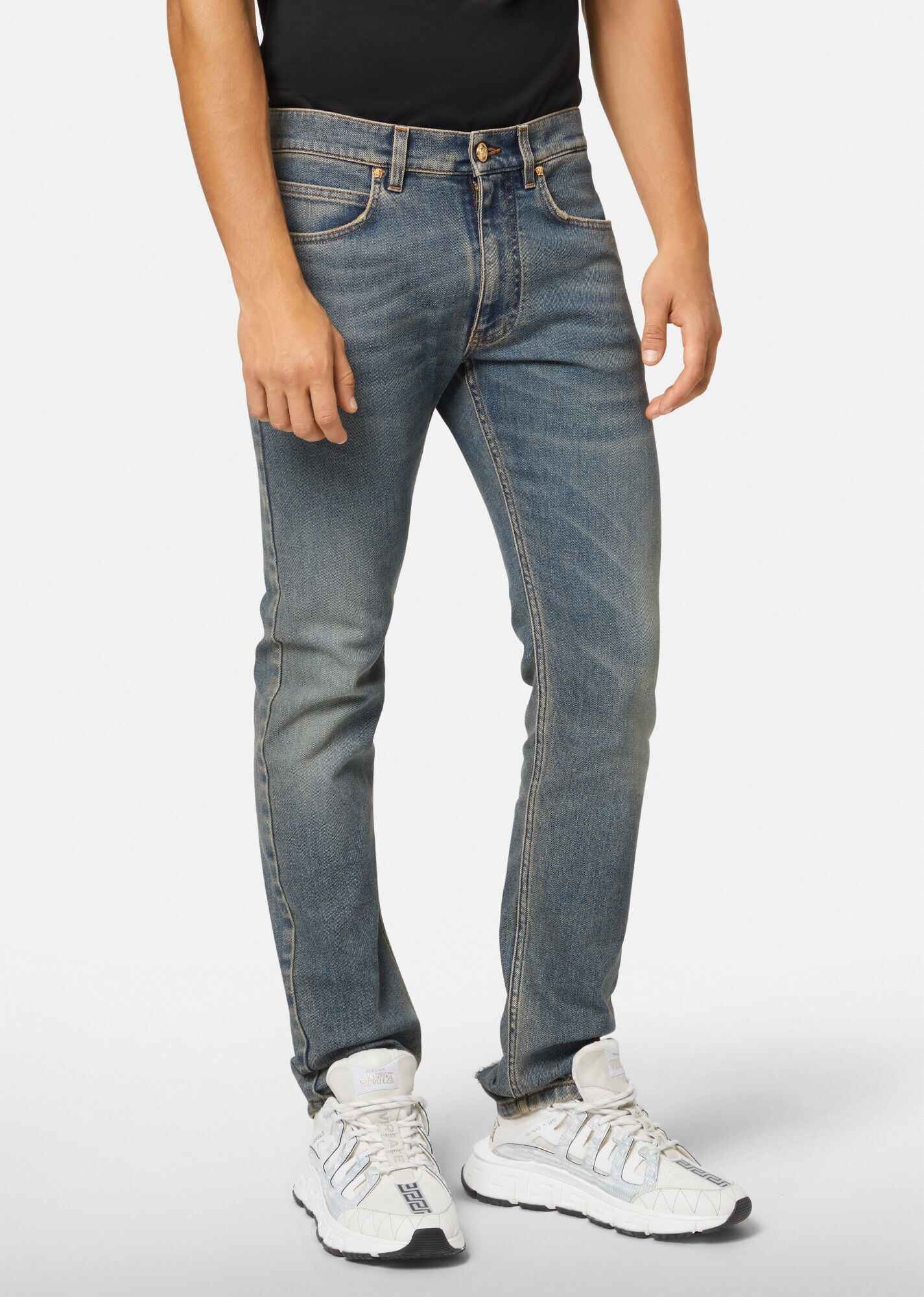 Slim-Fit Denim Jeans - 2