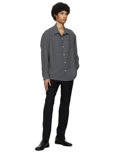N.Hoolywood Gray Patch Pocket Shirt outlook