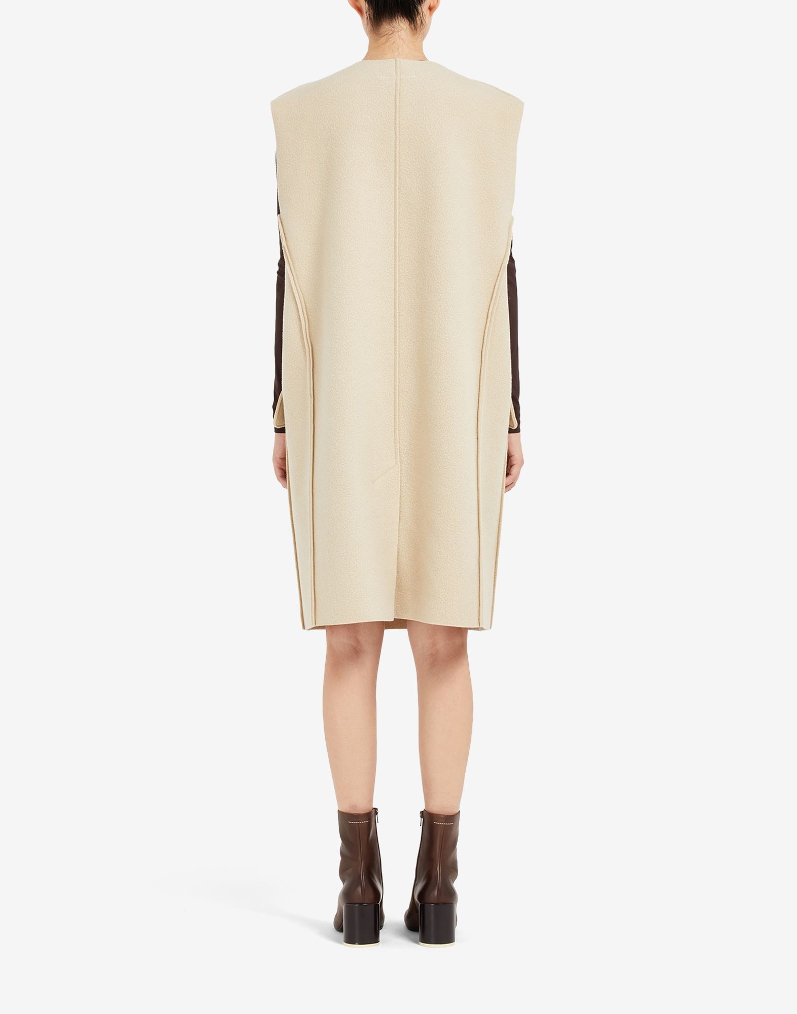 Wool sleeveless dress - 4