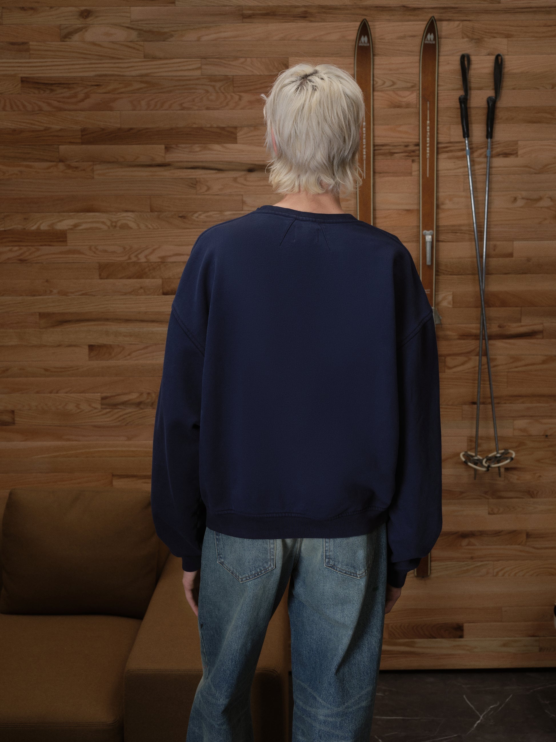 CHAMONIX CREWNECK NAVY - 4