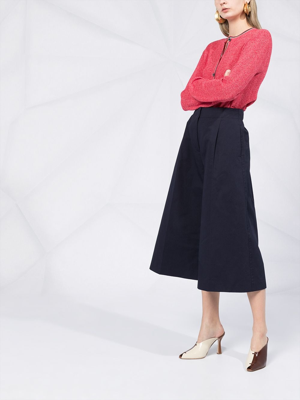 high-waisted culottes - 4