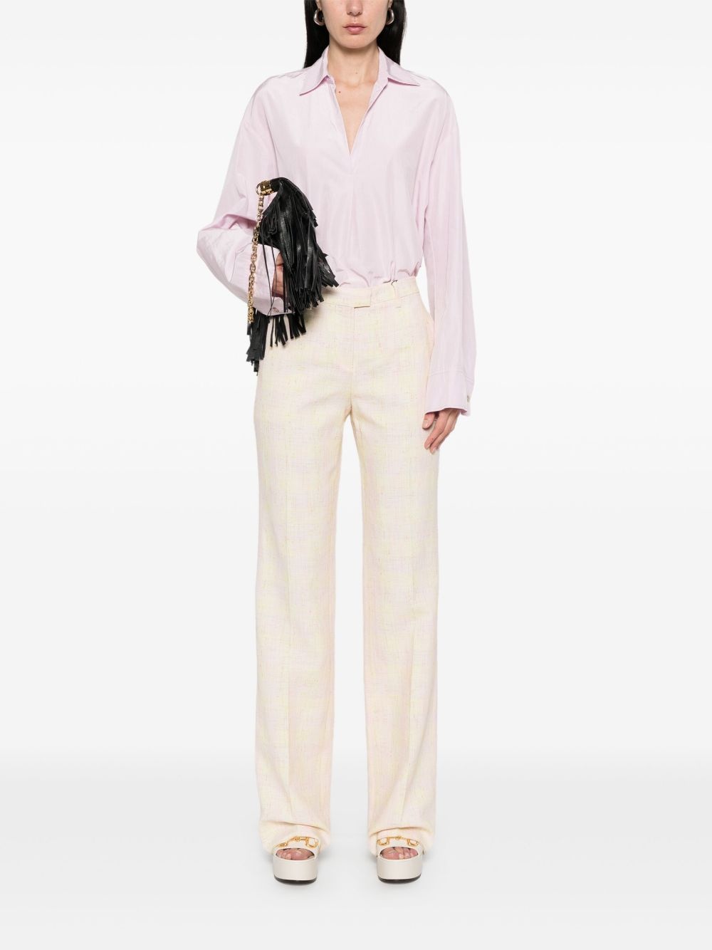 checked trousers - 2