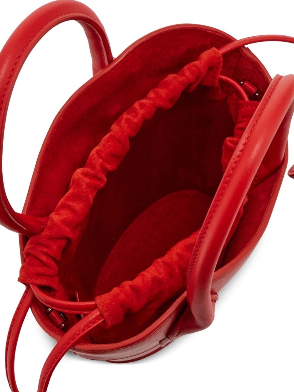 cut-out leather mini bag - 7