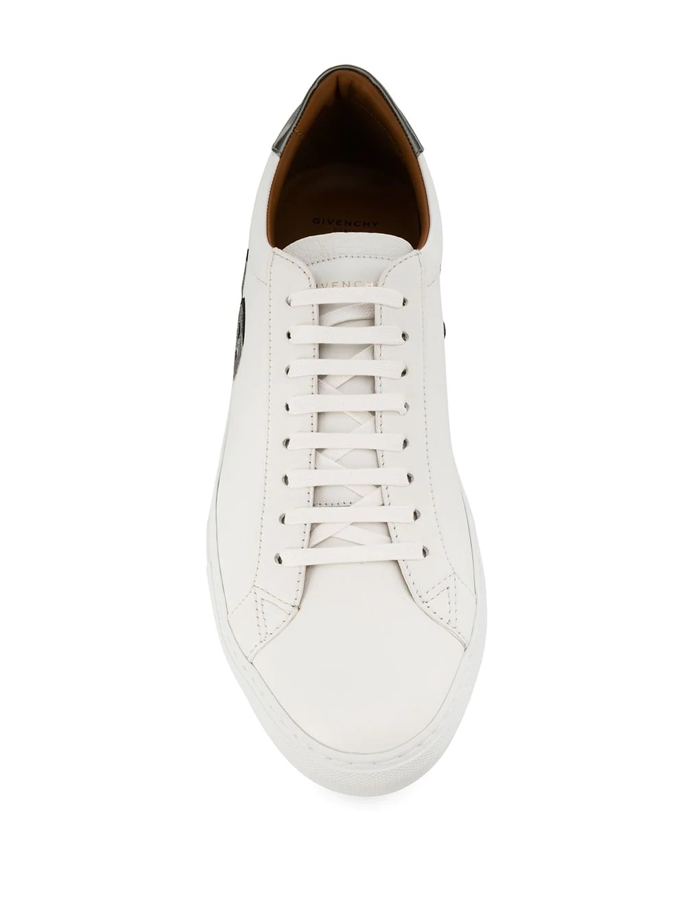 reverse logo low top sneakers - 4