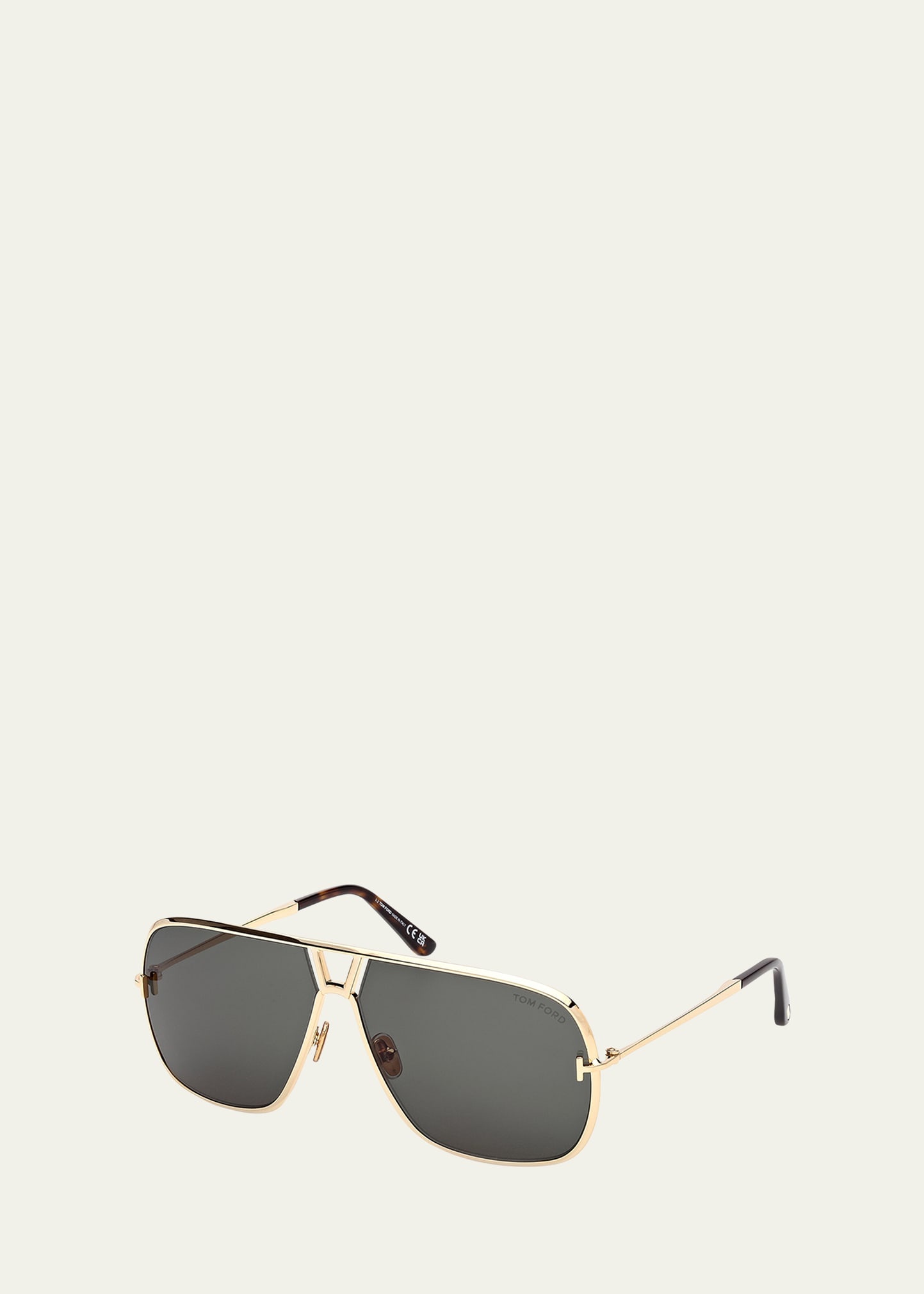 Men's Stavros Acetate Aviator Sunglasses - 2