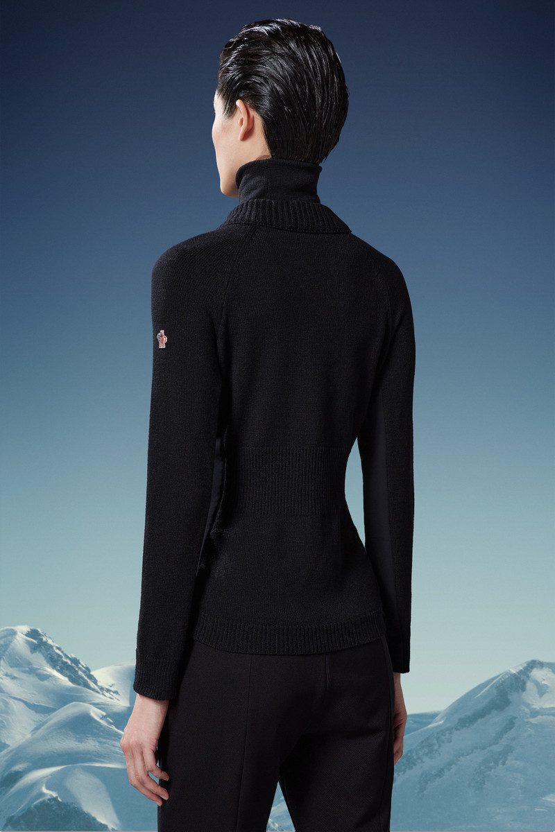 Wool & Fleece Turtleneck Sweater 5