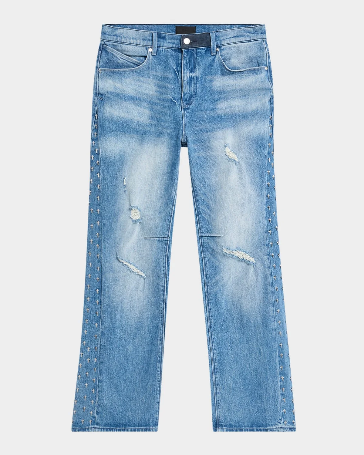 Men's Zed Cross Panel Jeans - 1