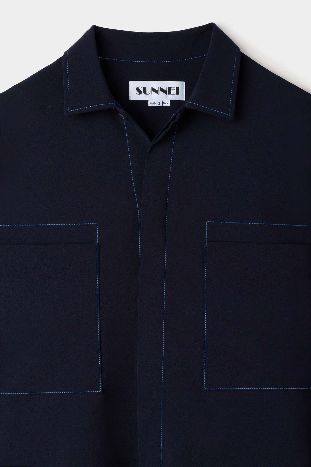 MEGA OVER SHIRT / dark blue - 5