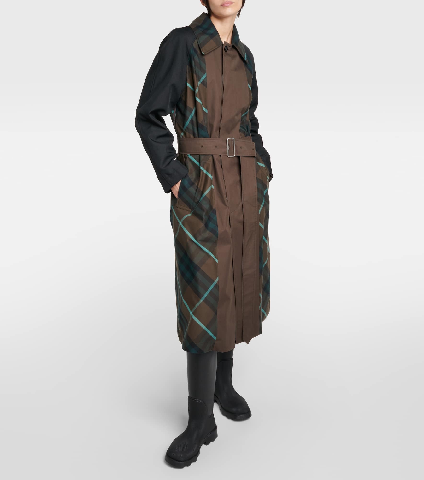 トレンチコート Burberry Two-tone cotton reversible Bradford trench coat BURBERRY - Bradford reversible raincoat | Leam Roma - Luxury